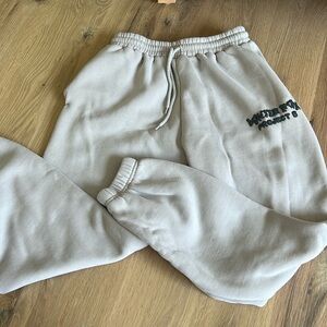 White fox sweat pants